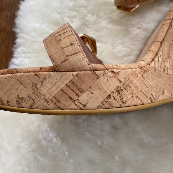 Stuart Weitzman Cork Wedges - Picture 9 of 12